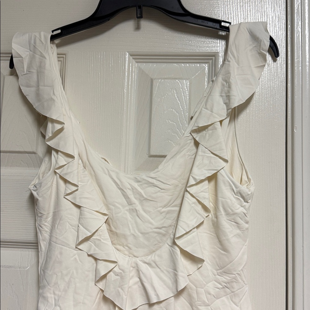 Eberjey Ruffle One Piece Low-Back Swimsuit - Picture 7 of 11